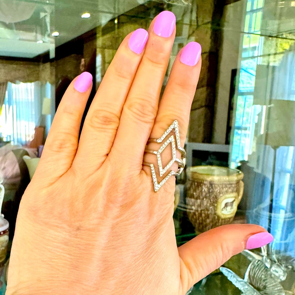 Adjustable Celeatial Star Diamond Ring